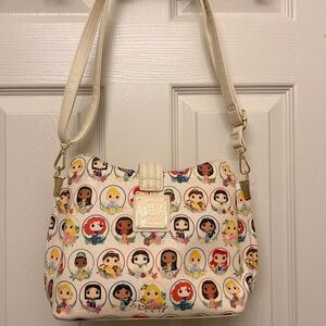 Loungefly by Pop Disney Princess Cream Purse